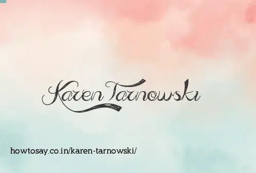 Karen Tarnowski