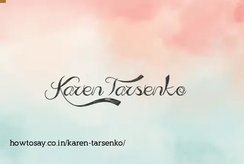Karen Tarsenko