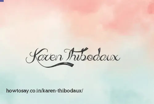 Karen Thibodaux