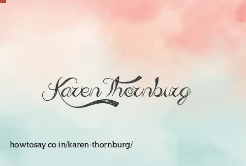 Karen Thornburg