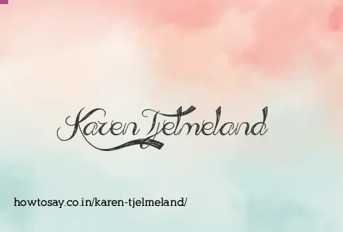 Karen Tjelmeland