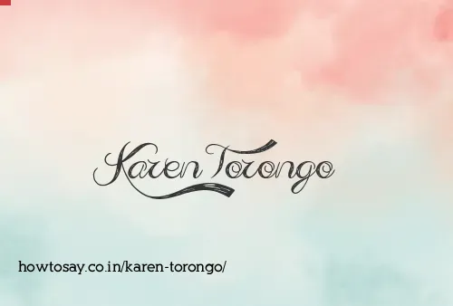Karen Torongo