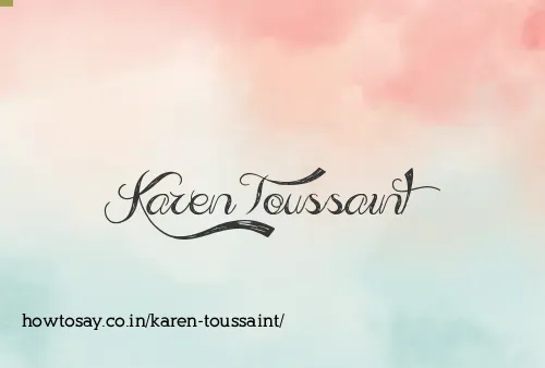 Karen Toussaint