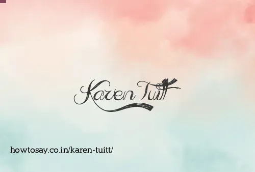 Karen Tuitt