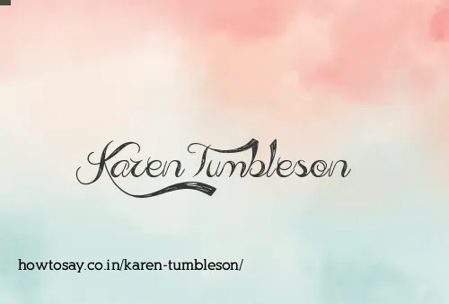 Karen Tumbleson