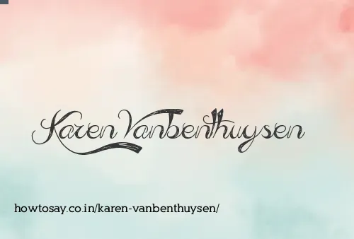 Karen Vanbenthuysen