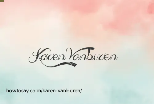 Karen Vanburen