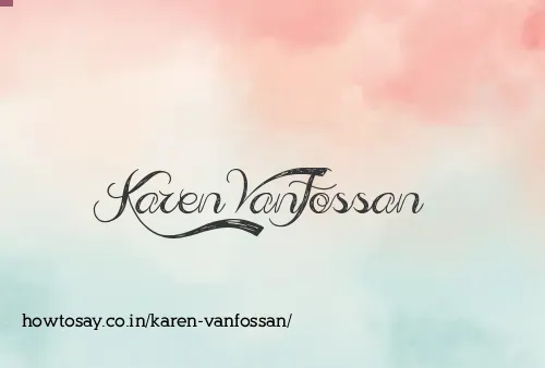 Karen Vanfossan