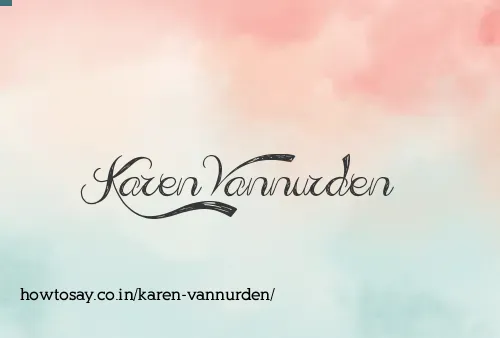 Karen Vannurden