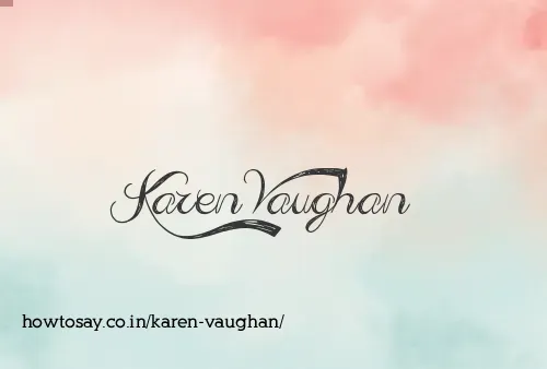 Karen Vaughan
