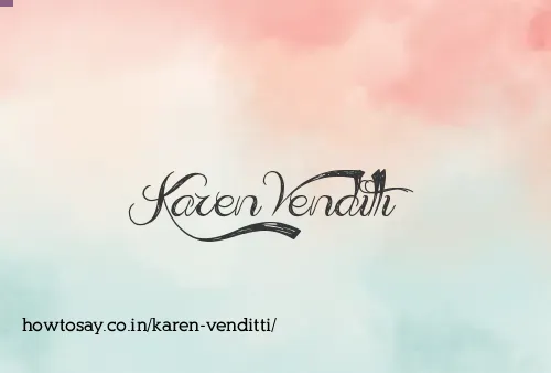 Karen Venditti