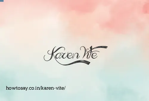 Karen Vite