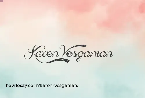 Karen Vosganian