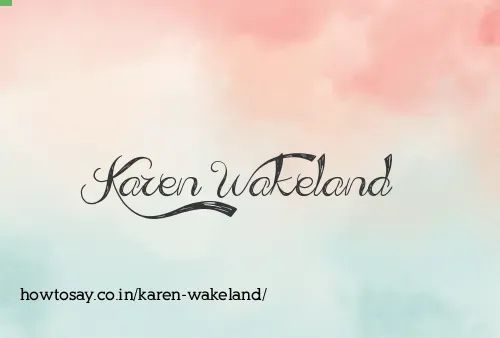 Karen Wakeland
