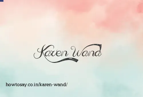 Karen Wand