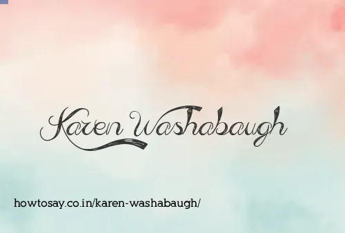 Karen Washabaugh