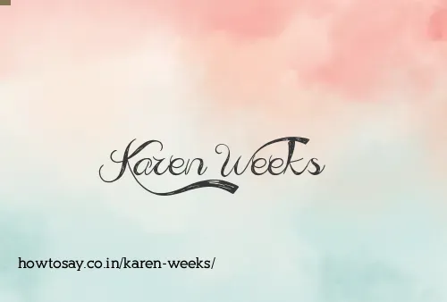 Karen Weeks
