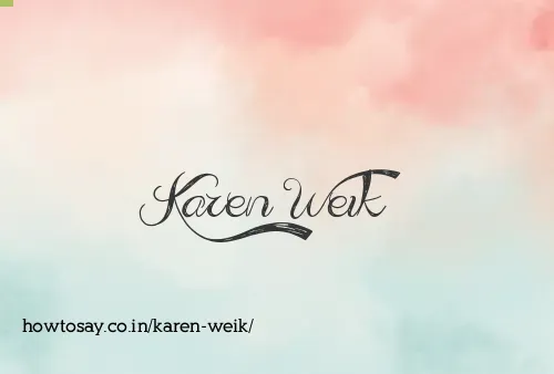 Karen Weik