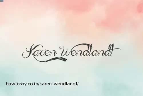Karen Wendlandt