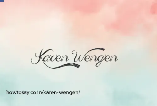 Karen Wengen
