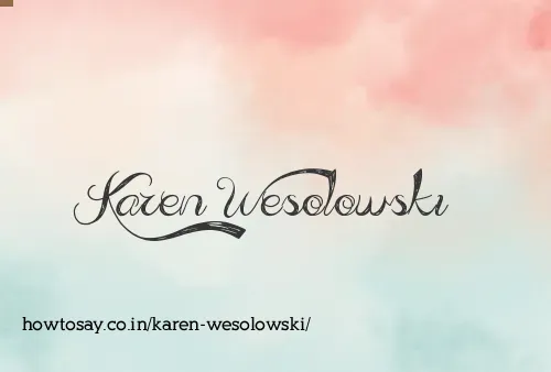 Karen Wesolowski