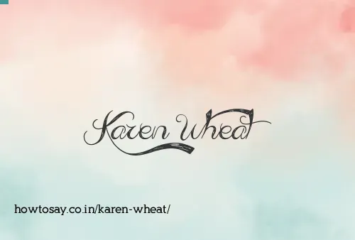 Karen Wheat