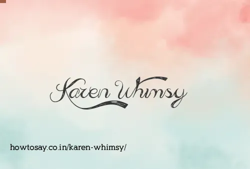 Karen Whimsy