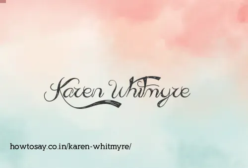Karen Whitmyre