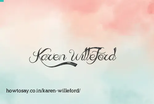 Karen Willeford