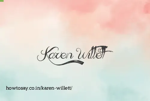 Karen Willett