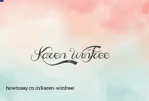 Karen Winfree