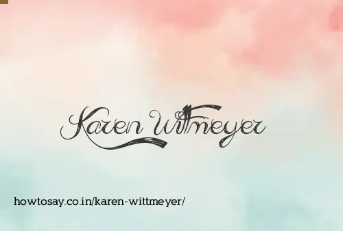 Karen Wittmeyer