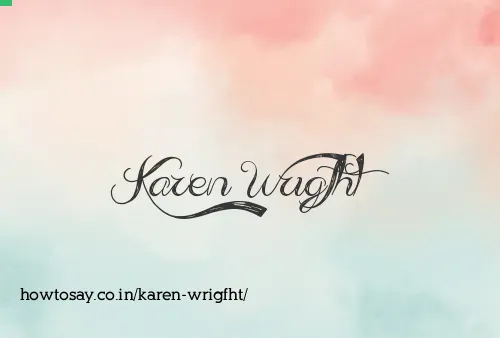 Karen Wrigfht