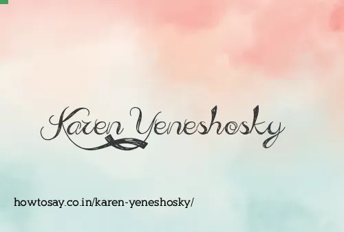 Karen Yeneshosky
