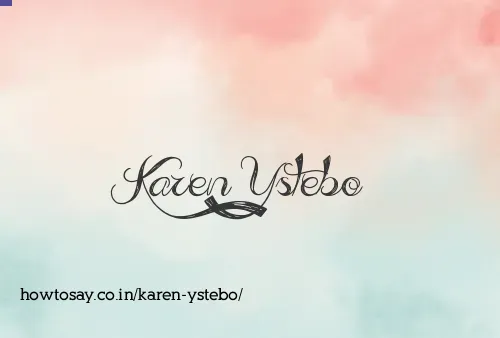 Karen Ystebo