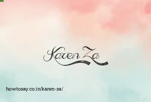 Karen Za