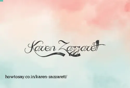 Karen Zazzarett