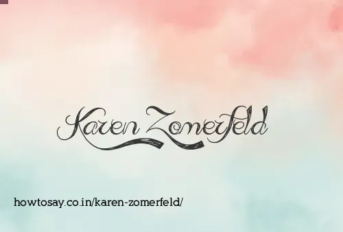 Karen Zomerfeld
