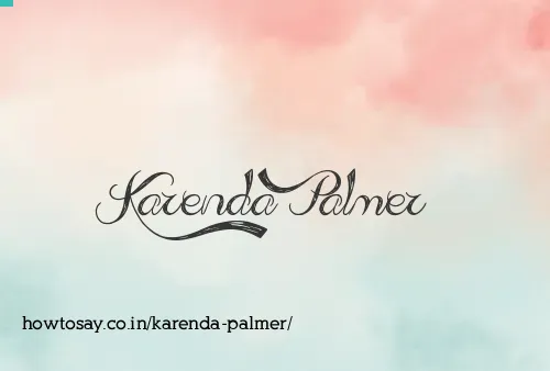 Karenda Palmer