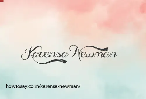 Karensa Newman