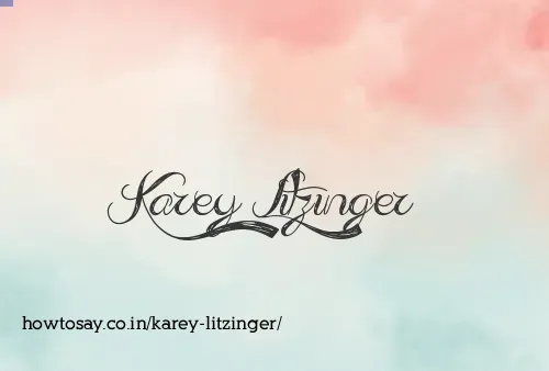Karey Litzinger