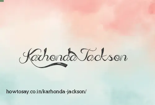 Karhonda Jackson