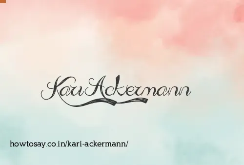 Kari Ackermann