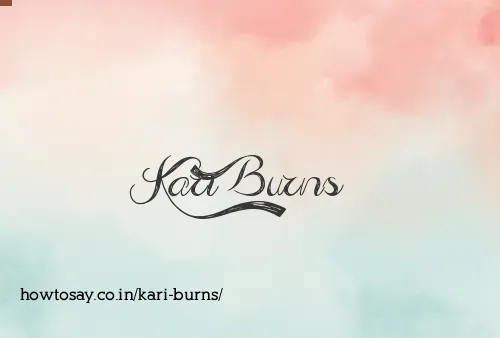 Kari Burns