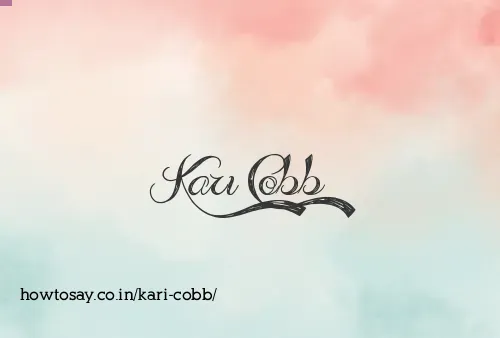 Kari Cobb