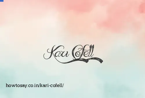 Kari Cofell