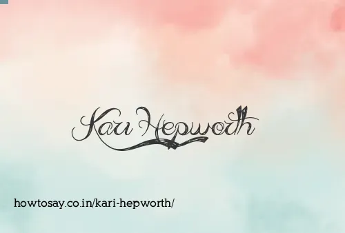 Kari Hepworth