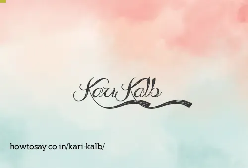 Kari Kalb
