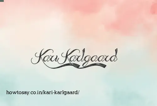 Kari Karlgaard