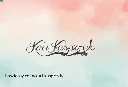 Kari Kasprzyk